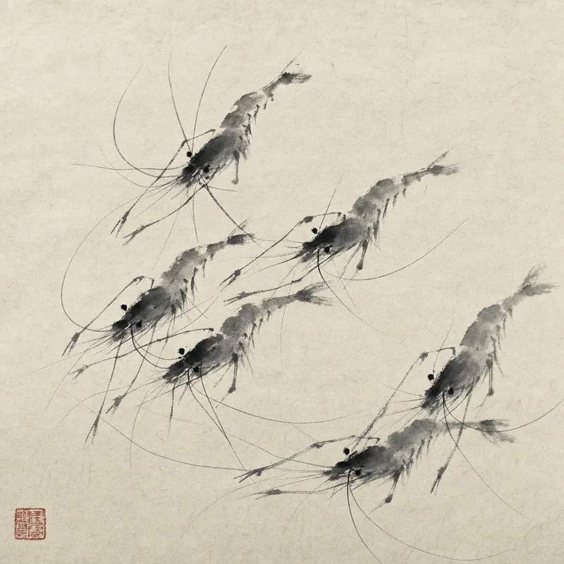 Chinese ink painting example 1